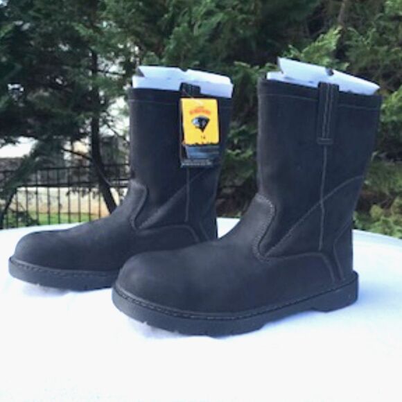 Steel Toe Boots . Size: 14 . Pull On Leather . Herman Survivors . New in Box - Picture 2 of 9